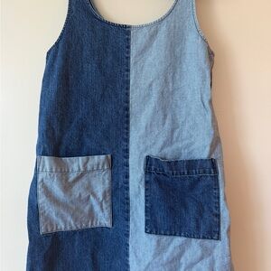 Carleen Half-Tone Mini Dress with Pockets